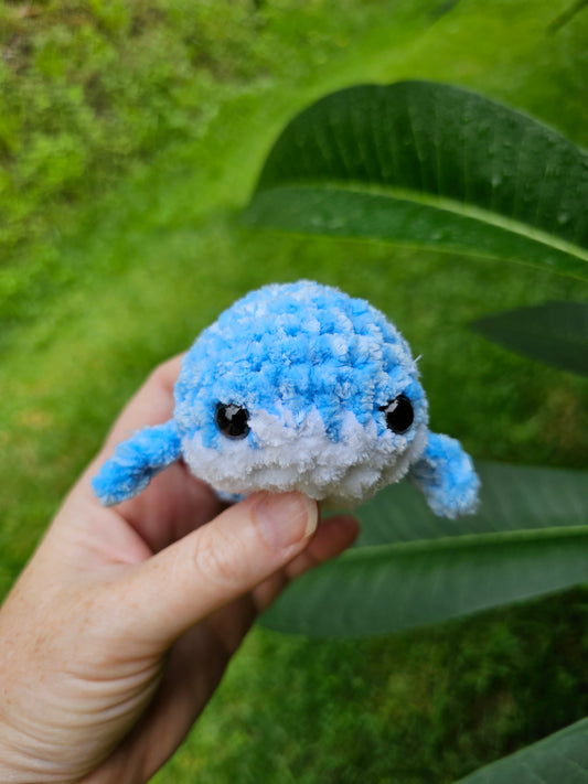 Whale plushie